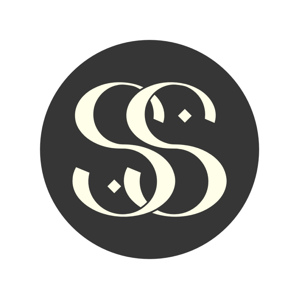 senaya badge black off white