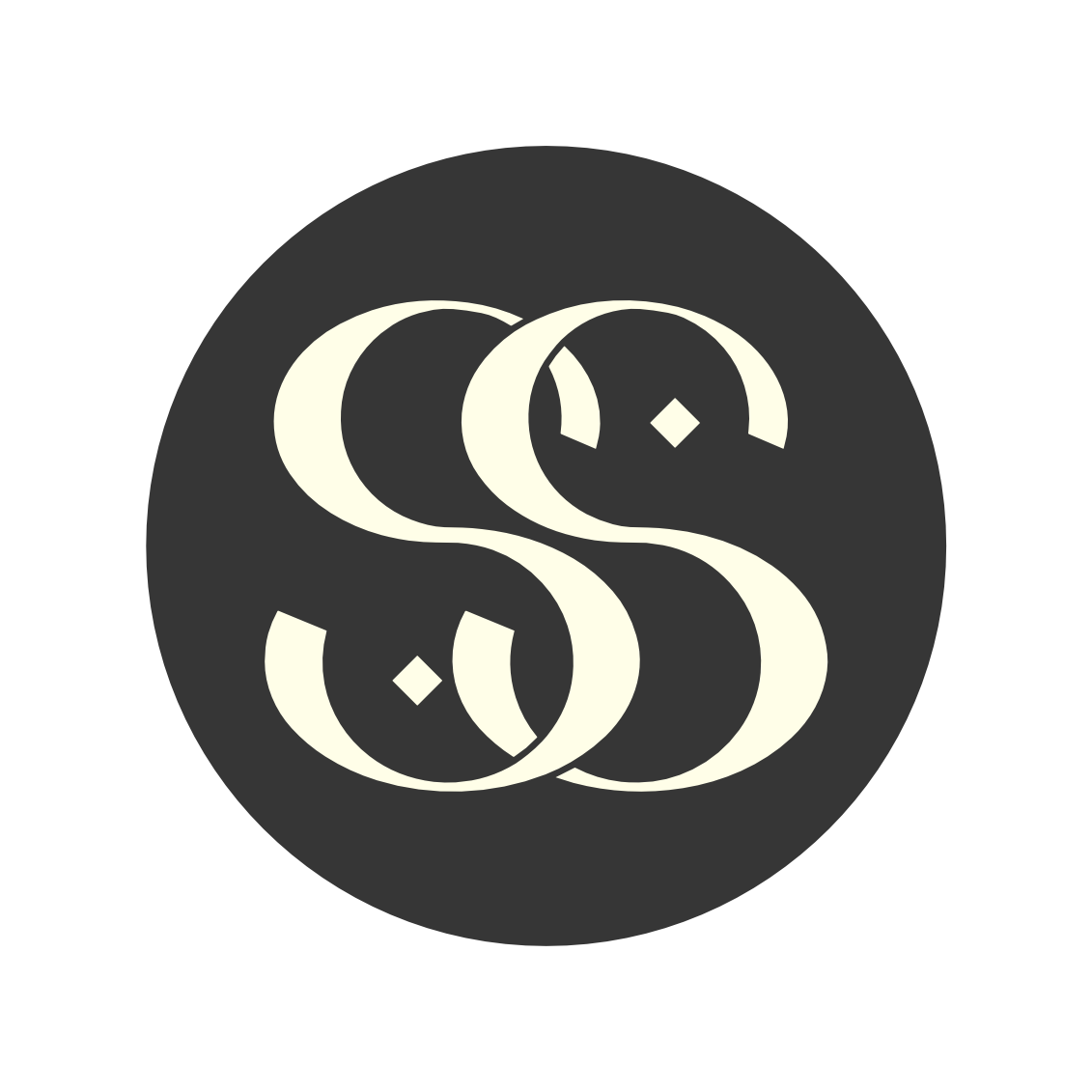 senaya badge black off white