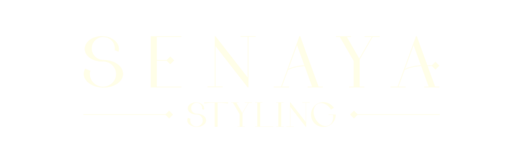 senaya styling logo off white